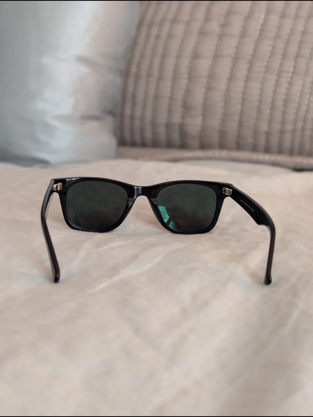 Quince Sunglasses Black Square Frame Polarized
